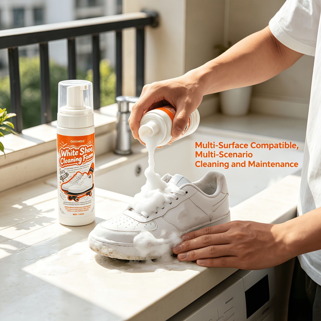 Portable No Rinse White Shoe C - Sneaker Cleaner recension och pris