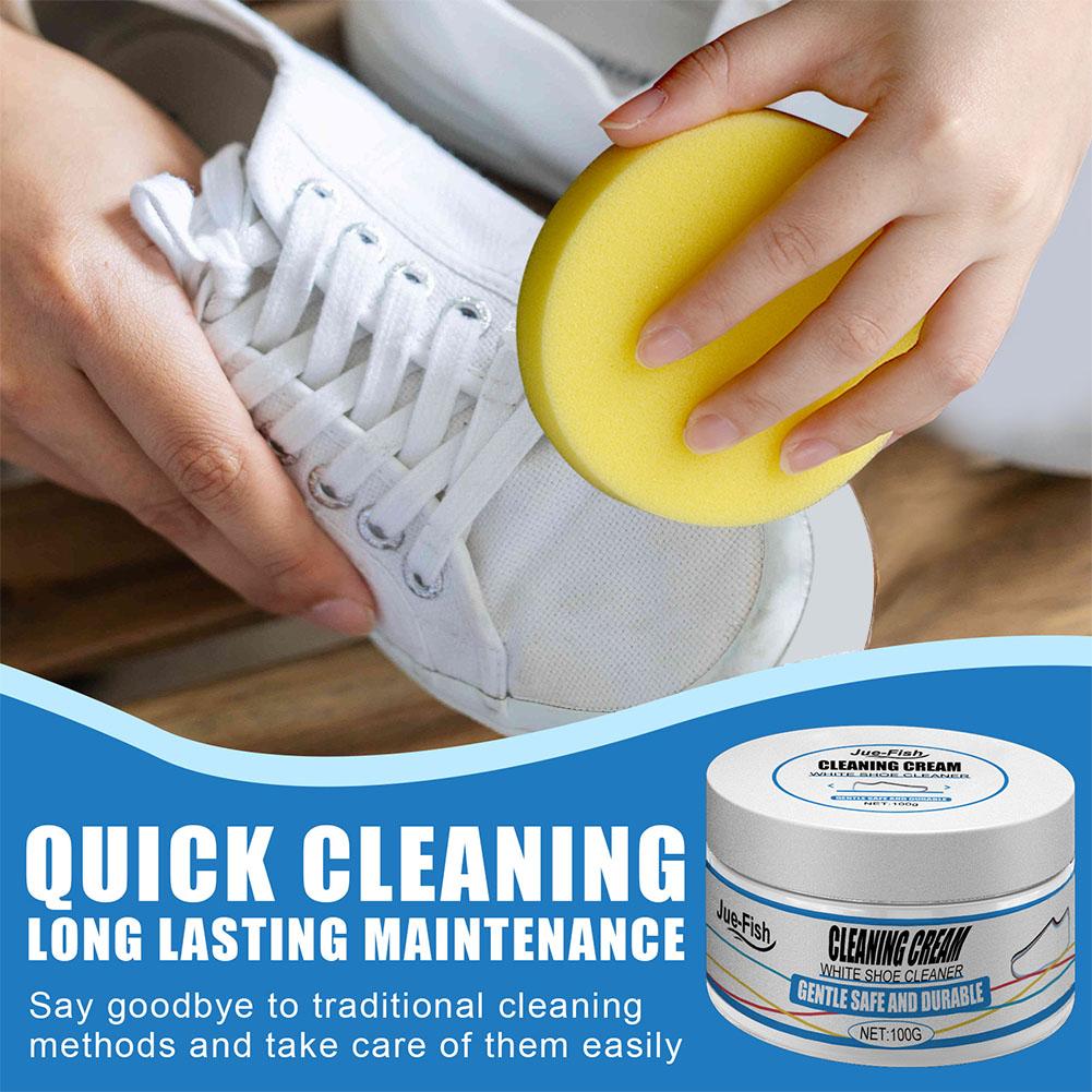 White Shoes Cleaning Cream Sta - Sneaker Cleaner recension och pris