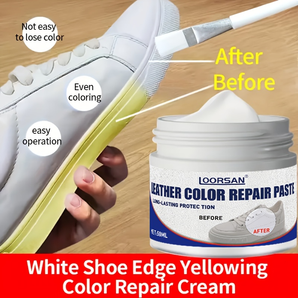 White Leather Repair Kit - Eas - Sneaker Care Products recension och pris