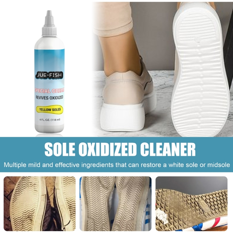 118ml White Shoes Cleaning Sol - Sole Edge Whitener recension och pris