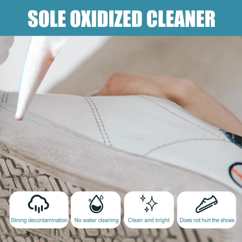 118ml White Shoes Cleaning Sol - Sole Edge Whitener recension och pris