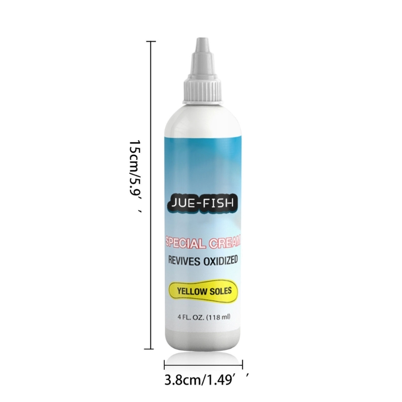 118ml White Shoes Cleaning Sol - Sole Edge Whitener recension och pris