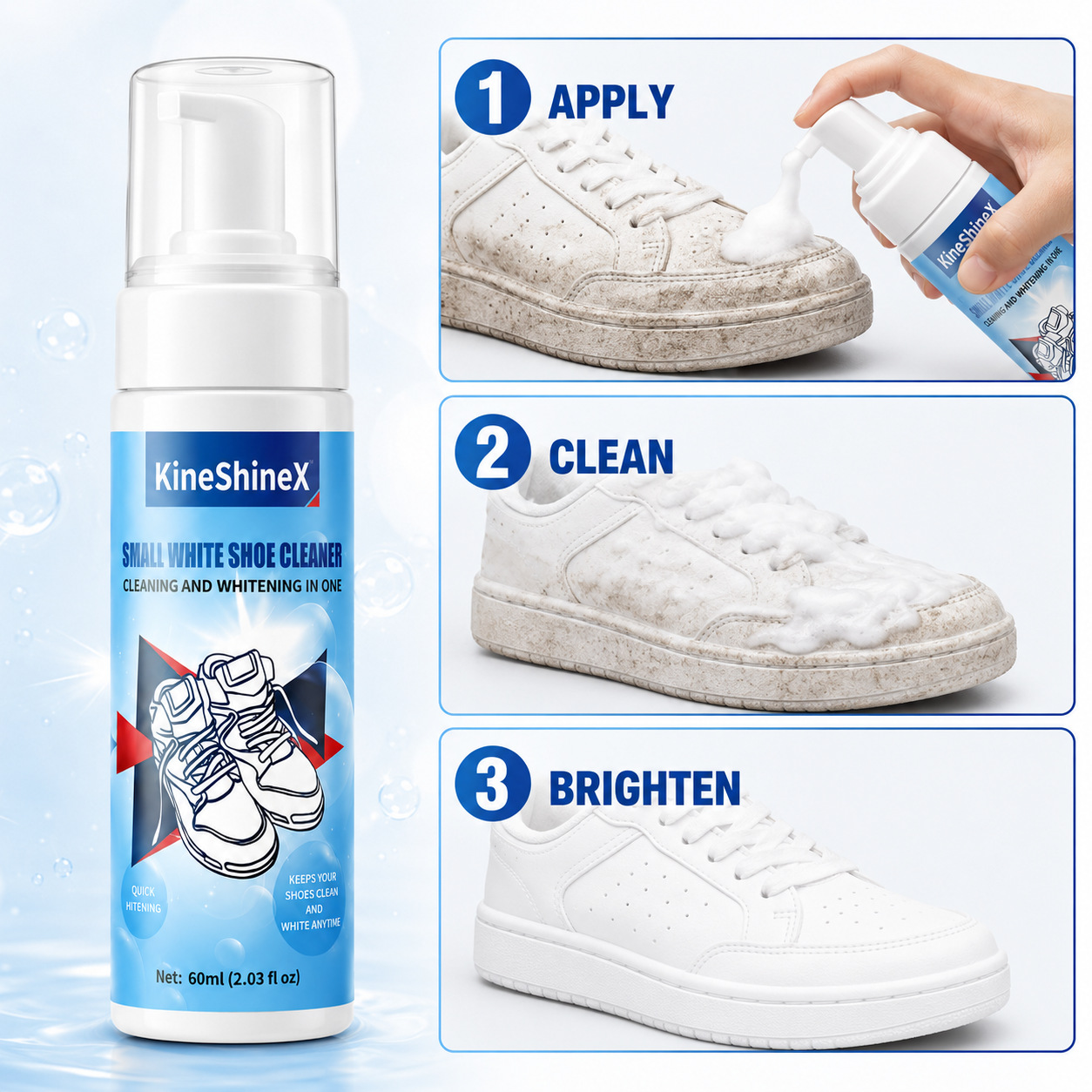 Gihen Shoe Cleaner Kits Water- - Sneaker Care Products recension och pris