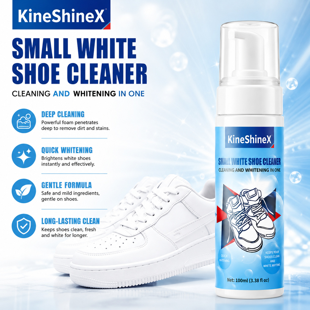 Gihen Shoe Cleaner Kits Water- - Sneaker Care Products recension och pris